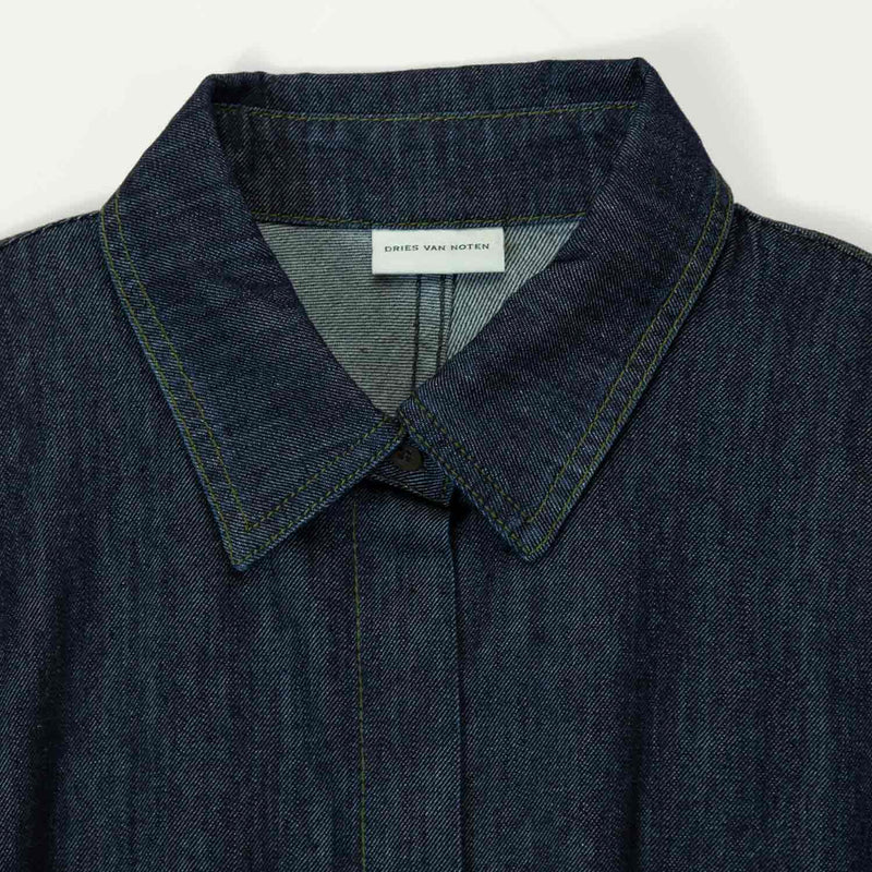 Dries Van Noten CAMIS BIS DENIM 2382 SHIRT, Indigo