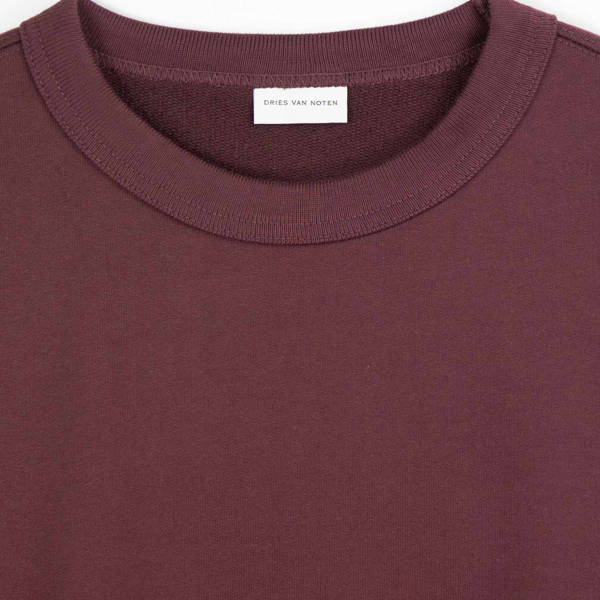 Dries Van Noten HAX 2611 SWEATER, Burgundy