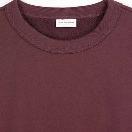Dries Van Noten HAX 2611 SWEATER, Burgundy
