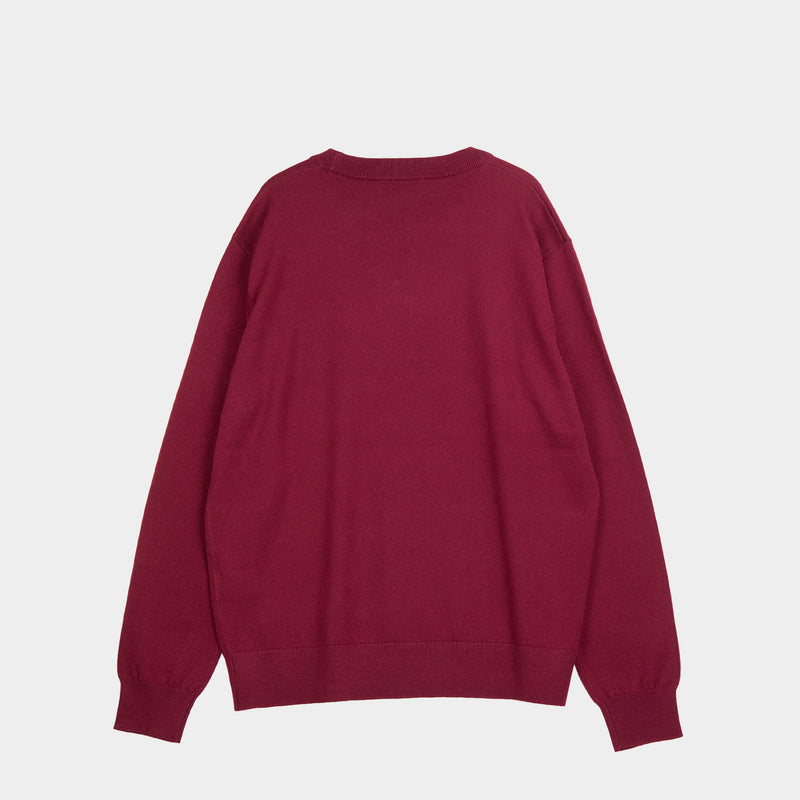 Dries Van Noten MUCHI 2700 SWEATER, Wine
