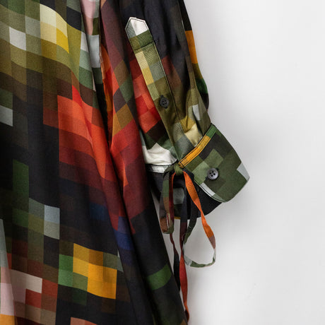 Dries Van Noten PRINTED VISCOSE DRESS, Black