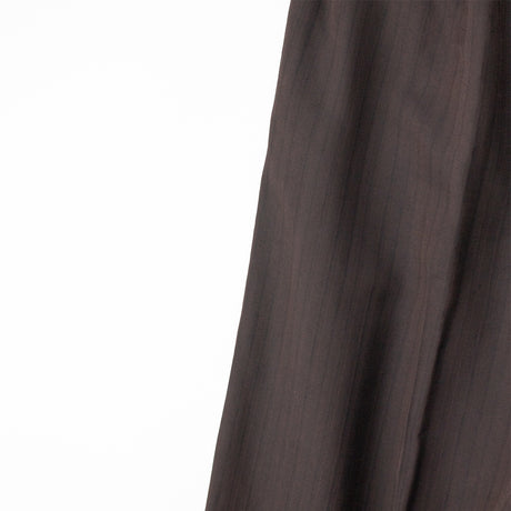 Dries Van Noten ELASTICATED STRIPED FLUID PANTS, Brown