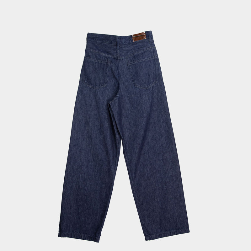 Dries Van Noten PENNING DENIM 2381 PANTS, Indigo