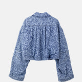 Dries Van Noten VONDERO DEN 4407 W.W.JAC BLUE