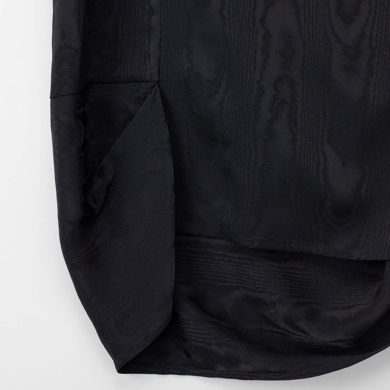 Dries Van Noten ASYMMETRICAL TOP, Black