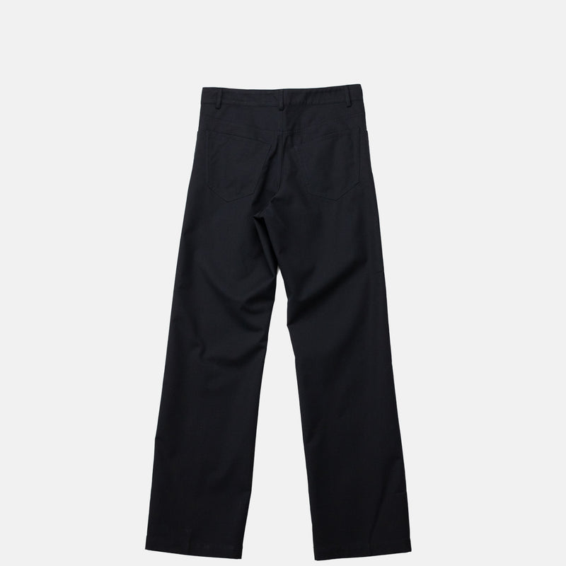 Dries Van Noten STRAIGHT PANTS, Black