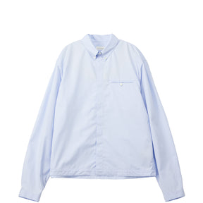 Light blue shirt on a white background