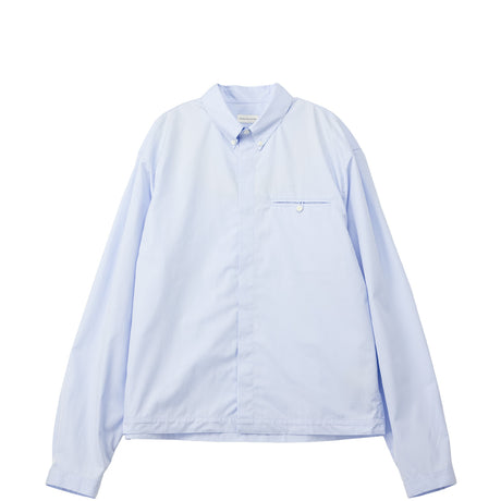 Light blue shirt on a white background