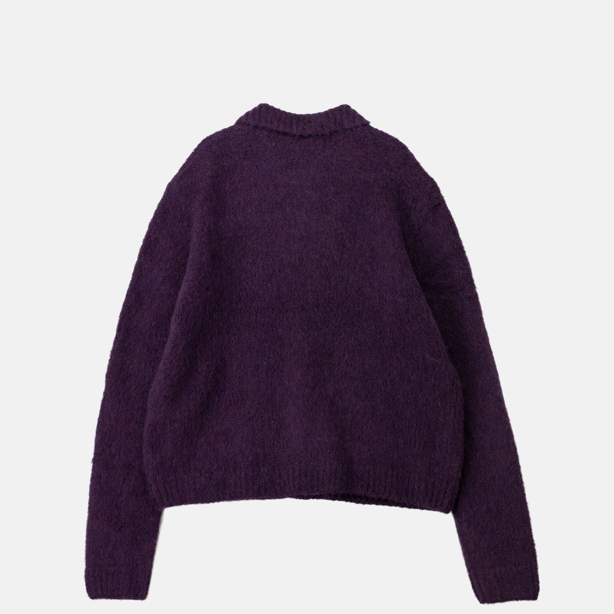 Dries Van Noten WOOL BLEND CARDIGAN, Purple