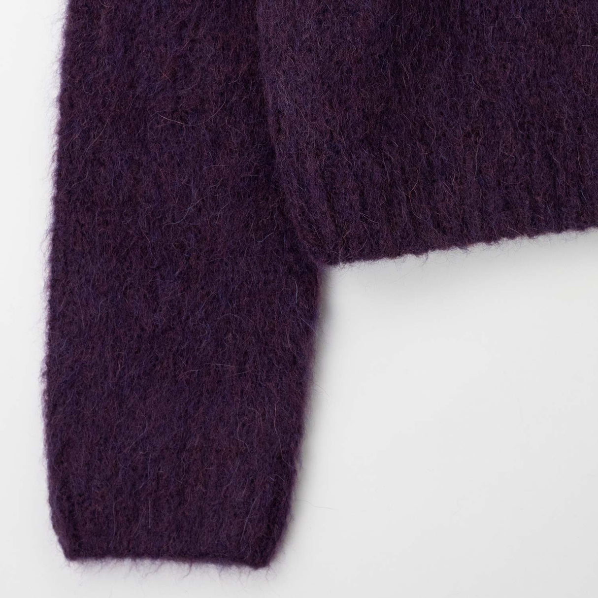 Dries Van Noten WOOL BLEND CARDIGAN, Purple
