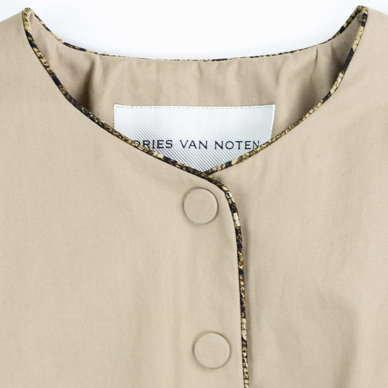 Dries Van Noten VADON 1149 JACKET, Beige