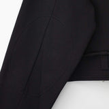 Dries Van Noten CROPPED SWEATSHIRT, Black
