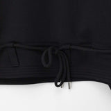 Dries Van Noten CROPPED SWEATSHIRT, Black
