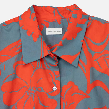 Dries Van Noten DASIA 3092 COTTON SHIRT DRESS, Raf