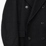 Dries Van Noten WOOL CABAN COAT, Black