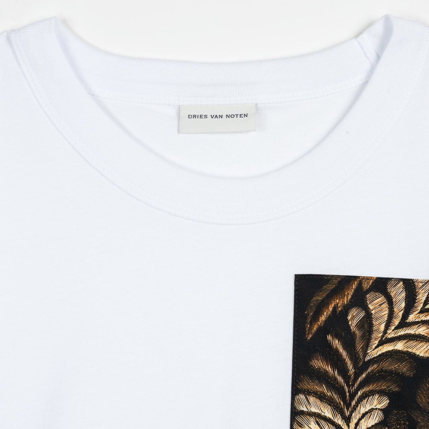 25ss Dries Van Noten HEER PR 1600 Tシャツ L Dries Van Noten HEER PR 1600 T-SHIRT, White – Beamhill