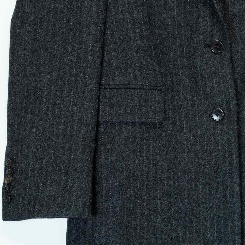 Dries Van Noten RAFTAN 2042 COAT, Dark Grey