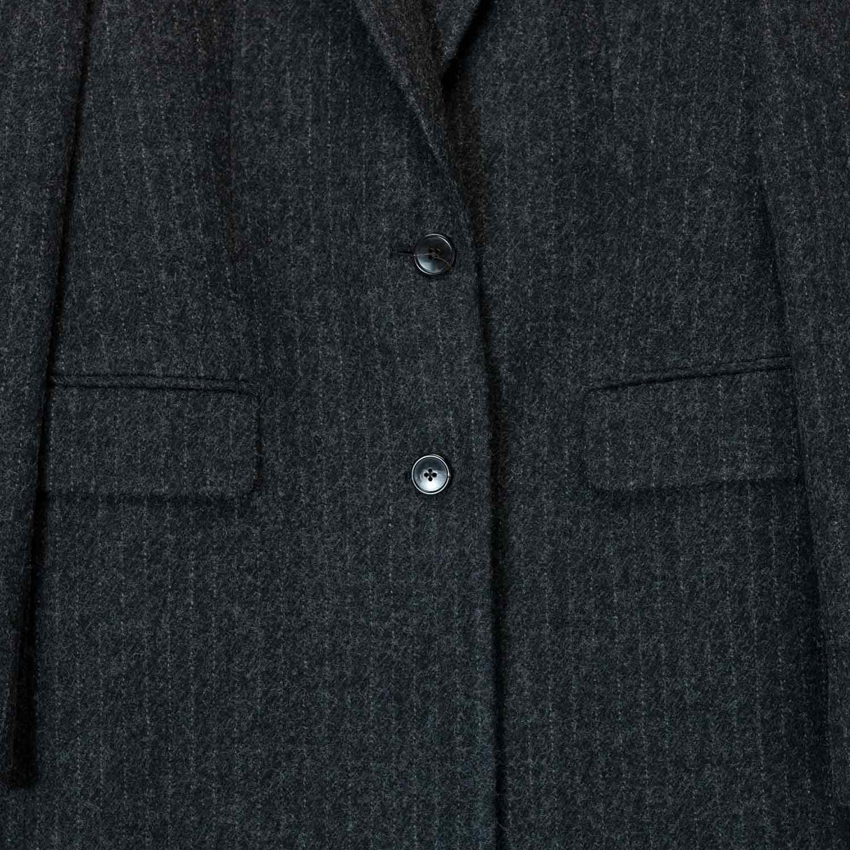 Dries Van Noten RAFTAN 2042 COAT, Dark Grey