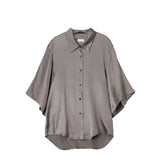 Gray shirt on a white background