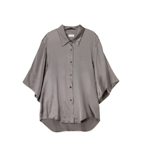 Gray shirt on a white background