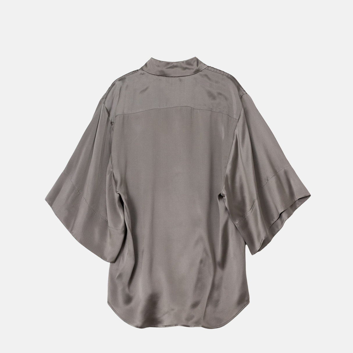 Dries Van Noten CLEA 3024 SILK SHIRT, Taupe