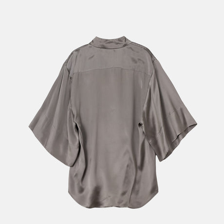 Dries Van Noten CLEA 3024 SILK SHIRT, Taupe