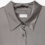 Dries Van Noten CLEA 3024 SILK SHIRT, Taupe
