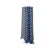 Blue scarf on a white background