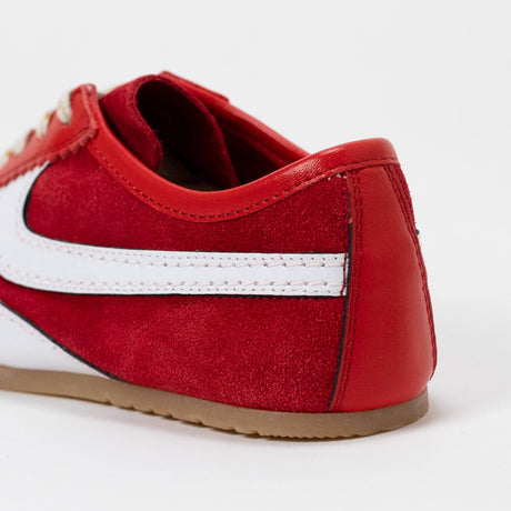 Dries Van Noten SUEDE SNEAKERS, Red