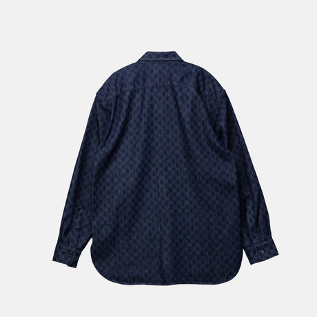 Dries Van Noten CROOM DENIM 3387 SHIRT, Dessin B