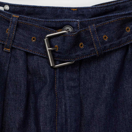 Dries Van Noten PEACHES BIS SHORTS DEN 3385, Indigo