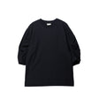 Black long-sleeve shirt on a white background