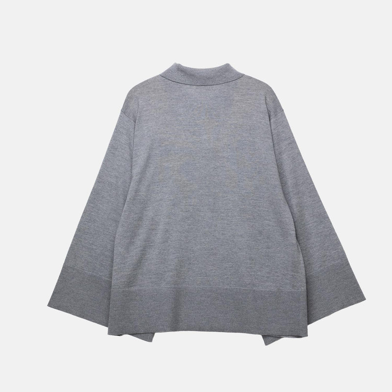 Dries Van Noten TALIS 3700 POLO SWEATER, Grey