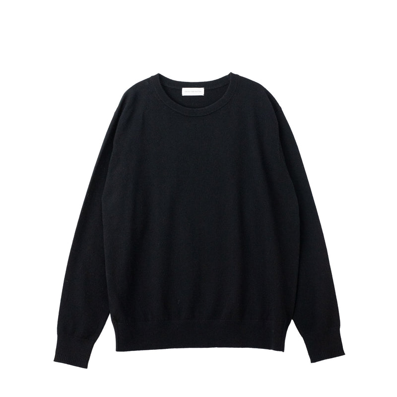 Black sweater on a white background