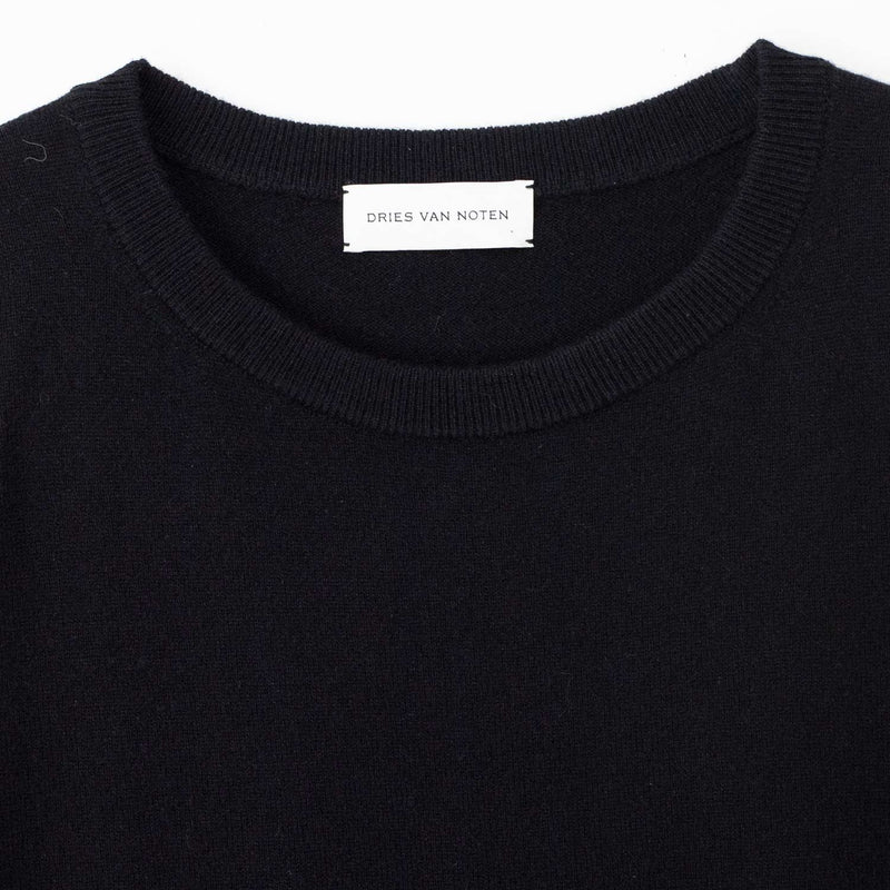 Dries Van Noten CASHMERE SWEATER, Black