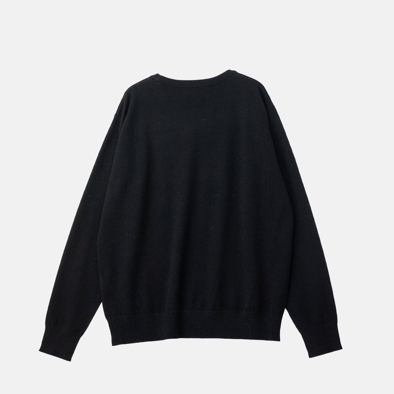 Dries Van Noten CASHMERE SWEATER, Black
