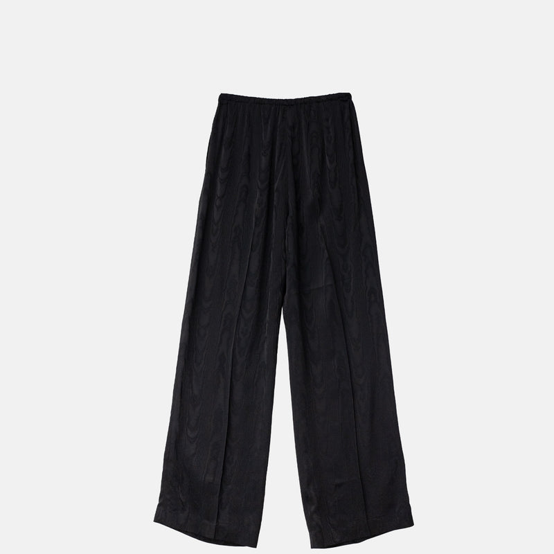 Dries Van Noten WIDE LEG PANTS, Black