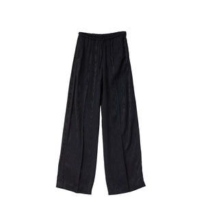 Wide leg pants on a white background