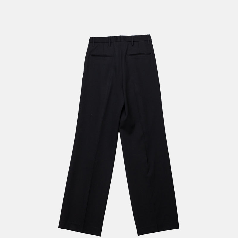 Dries Van Noten 3122 PORTIAS TAILORED WOOL PANTS, Black