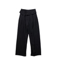 Black pants on a white background