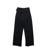 Black pants on a white background