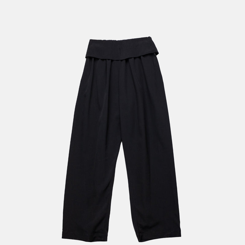 Dries Van Noten 3078 PARONG LIGHTWEIGHT STRETCH PANTS, Black