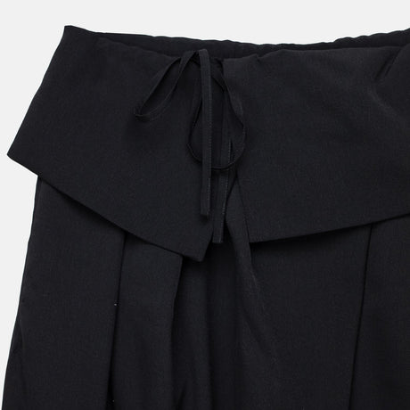 Dries Van Noten 3078 PARONG LIGHTWEIGHT STRETCH PANTS, Black