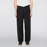 Edwin 2 TUCK PANT, Washed Black