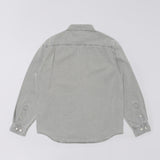 Edwin ARLO SHIRT LS, Black Heavy Bleach Wash