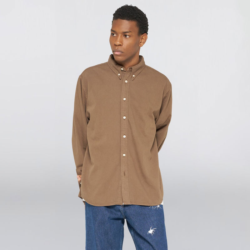 Edwin ARLO SHIRT LS, Rain Drum