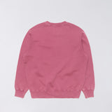 Edwin AXIOM CREW SWEATSHIRT, Red Plum Marble Fade Out