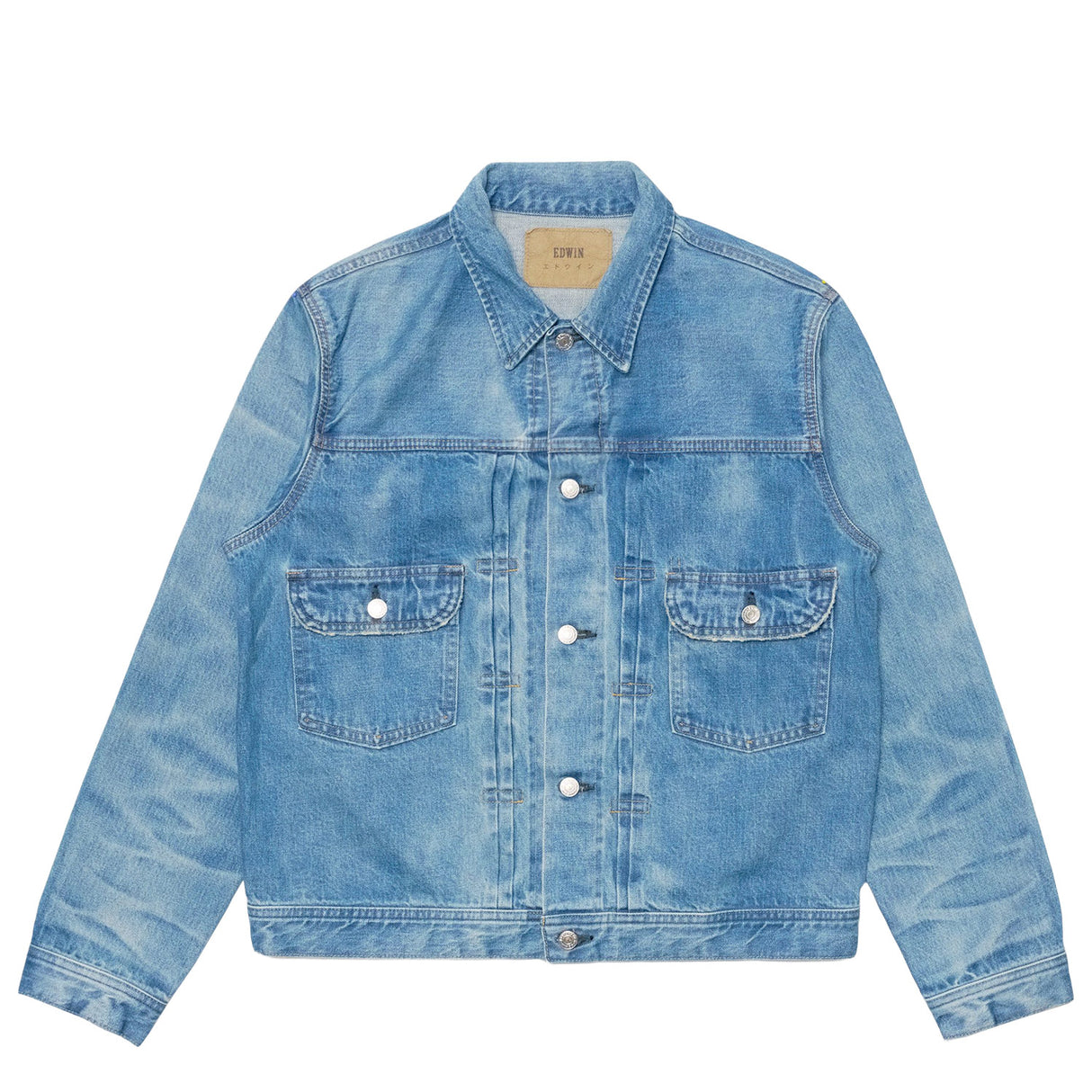 Edwin DENIM JACKET, Kaihara Blue Light Used