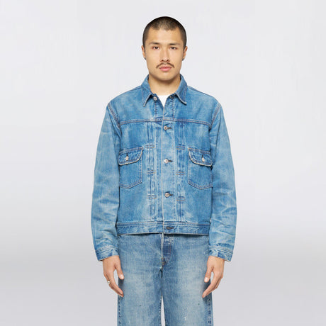Edwin DENIM JACKET, Kaihara Blue Light Used