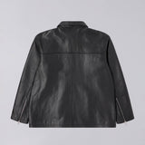 Edwin FIX JACKET LEATHER, Black